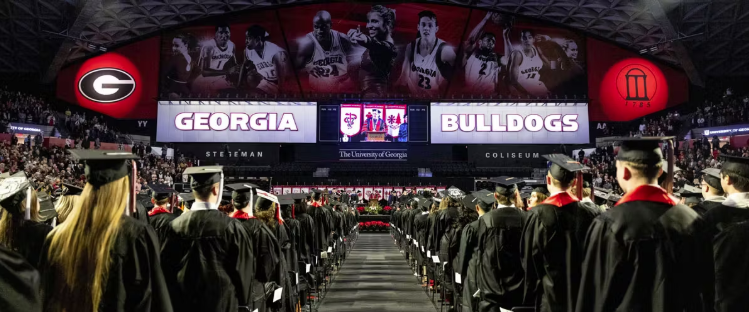 gradfirst A UGA graduation ceremony
